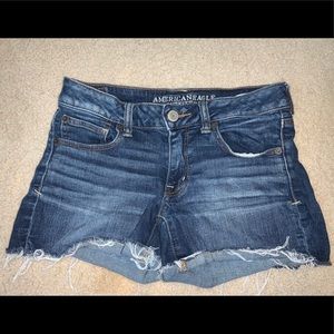 Super stretch American Eagle jean shorts